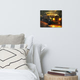 Hot rod Art Metal prints