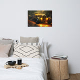Hot rod Art Metal prints