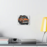 1950s Chevy Truck Splatter - Canvas Gallery Wraps
