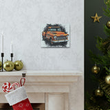 1950s Chevy Truck Splatter - Canvas Gallery Wraps