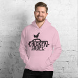 Chicken Coupe Unisex Hoodie (black font)