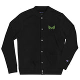 Maffett Motorwerks "M" logo Embroidered Champion Bomber Jacket