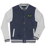 Maffett Motorwerks "M" logo Embroidered Champion Bomber Jacket