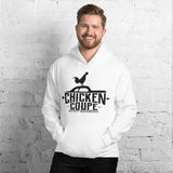 Chicken Coupe Unisex Hoodie (black font)