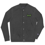 Maffett Motorwerks "M" logo Embroidered Champion Bomber Jacket