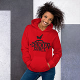 Chicken Coupe Unisex Hoodie (black font)