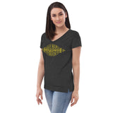 Lil Red Express Logo - Women’s  v-neck t-shirt