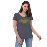 Lil Red Express Logo - Women’s  v-neck t-shirt