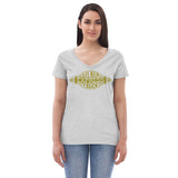 Lil Red Express Logo - Women’s  v-neck t-shirt