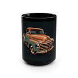 1950s Chevy Truck -Black Mug, 15oz