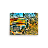 41 Plymouth Chicken Coupe Poster