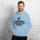Chicken Coupe Unisex Hoodie (black font)