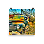 41 Plymouth Chicken Coupe Poster