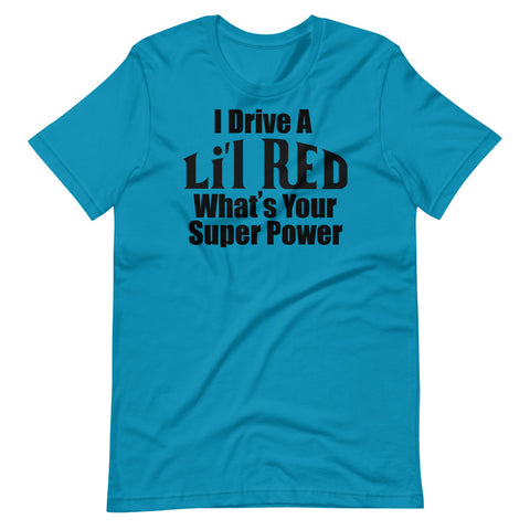What's your super power? Lil Red Short-Sleeve Unisex T-Shirt –  MaffettMotorwerks
